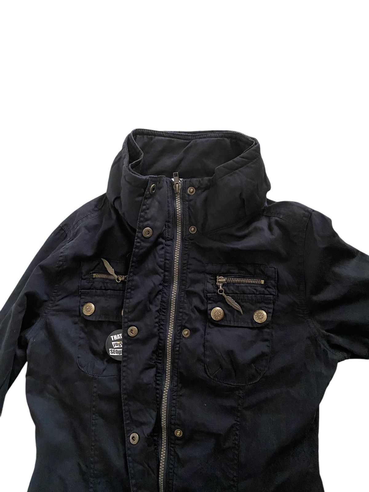 Hysteric Glamour × Japanese Brand × Seditionaries Vintage ☠️ Dosh Punk Jacket LGB tactical design Size US M / EU 48-50 / 2 - 21 Thumbnail