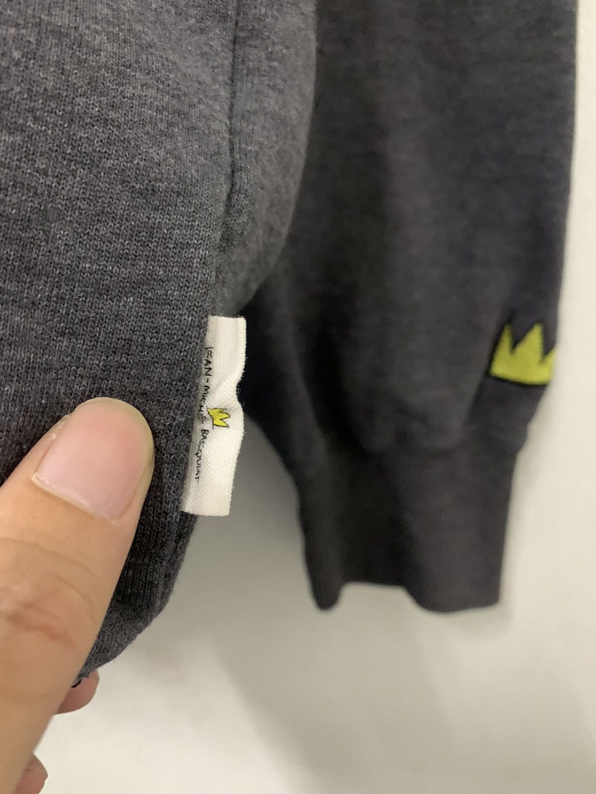 Uniqlo Vintage Uniqlo KING PLEASURE Jean Michel Basquait Hoodie Size US L / EU 52-54 / 3 - 3 Thumbnail
