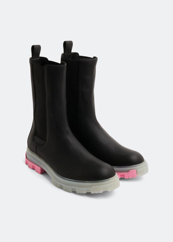 Amiri o1y0425 Ankle Boots in Black Size US 11 / IT 41 - 5 Thumbnail