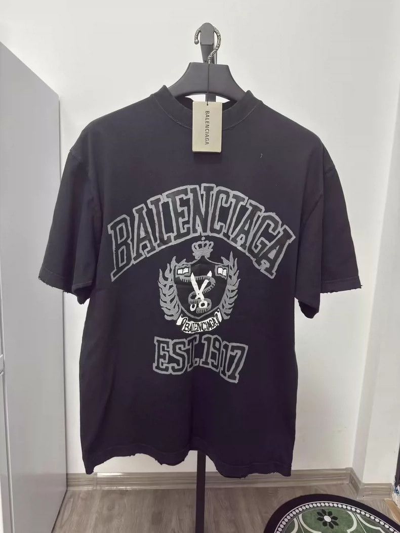 Balenciaga Balenciaga Destroy Scissors Short Sleeve Size US XS / EU 42 / 0 - 1 Thumbnail