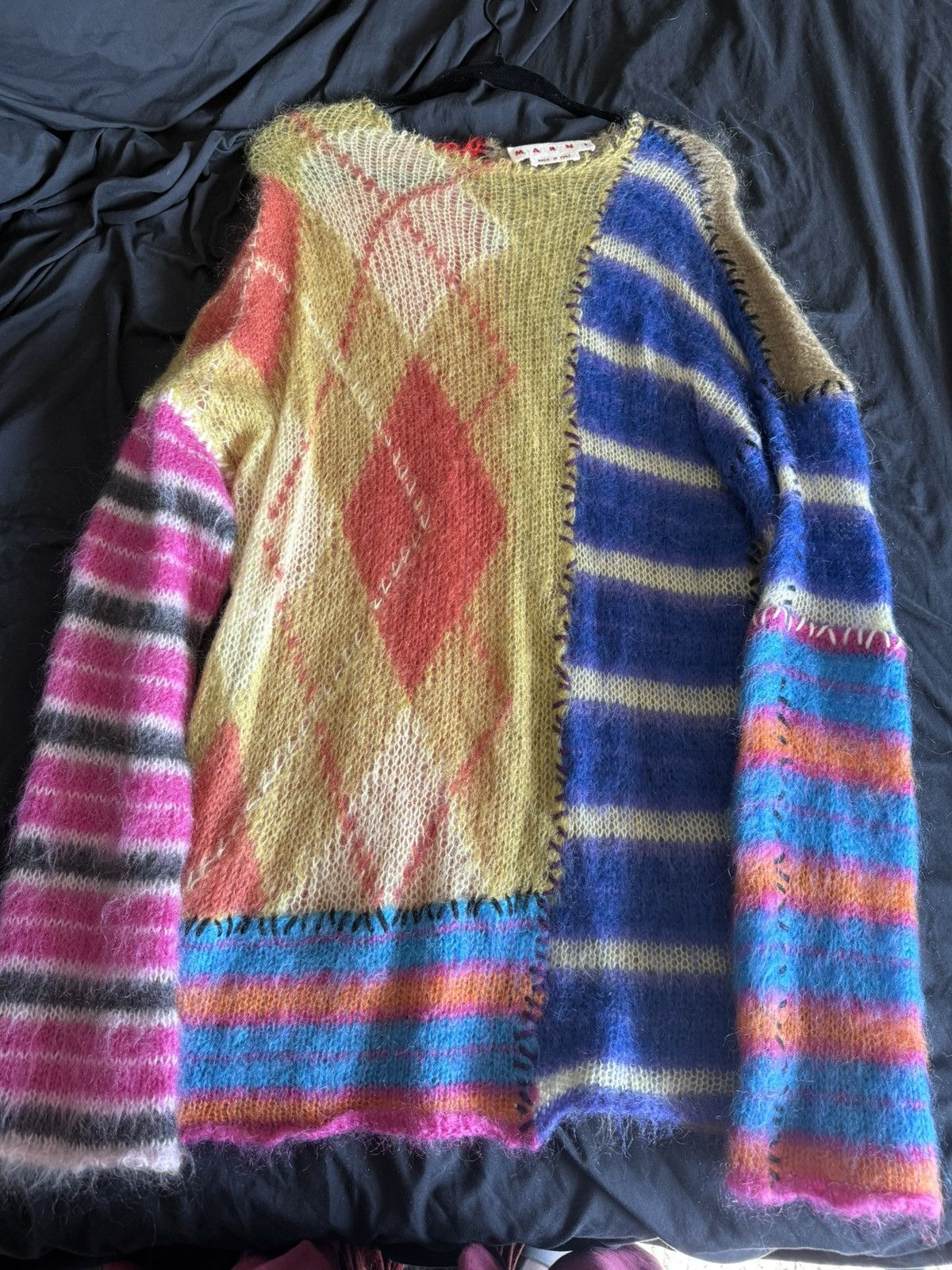 Marni Marni oversized patchwork jumper Size US M / EU 48-50 / 2 - 5 Thumbnail