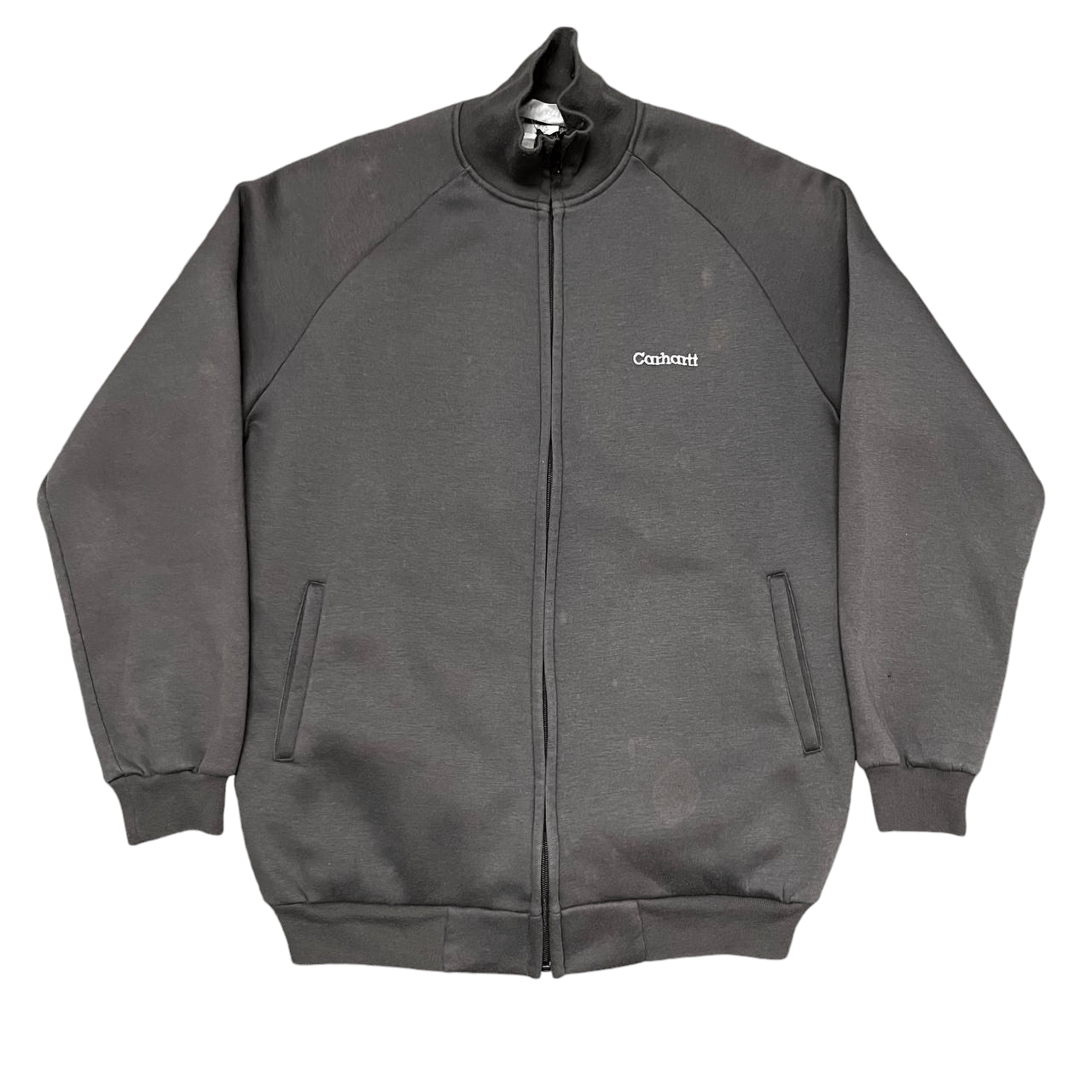 Carhartt Vintage Carhartt Sweater Zipper Jacket Size US L / EU 52-54 / 3 - 1 Thumbnail