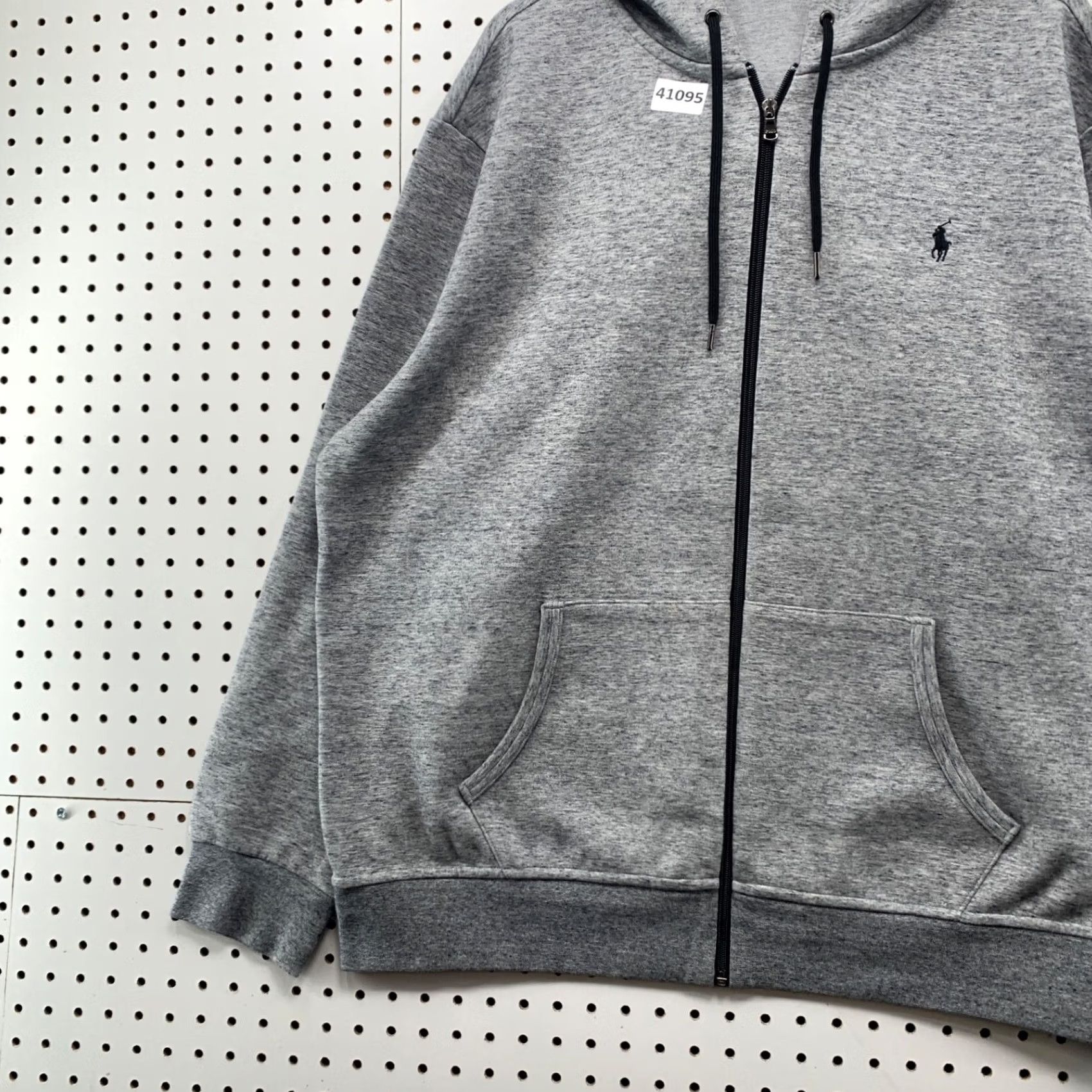 Polo Ralph Lauren Polo Ralph Lauren Performance Zip Hoodie Sweatshirt Mens 2XL Gray Pony 27x29.5 Size US XXL / EU 58 / 5 - 5 Thumbnail