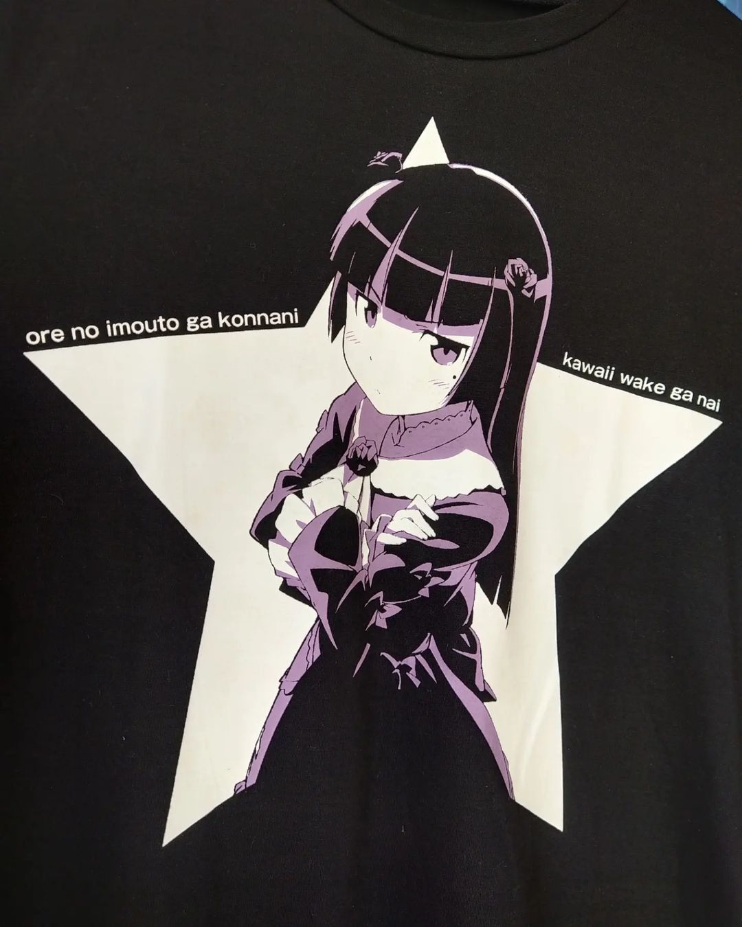 Anime × Japanese Brand Oreimo Ruri Goko Art Anime Tees Sega Size US M / EU 48-50 / 2 - 2 Thumbnail