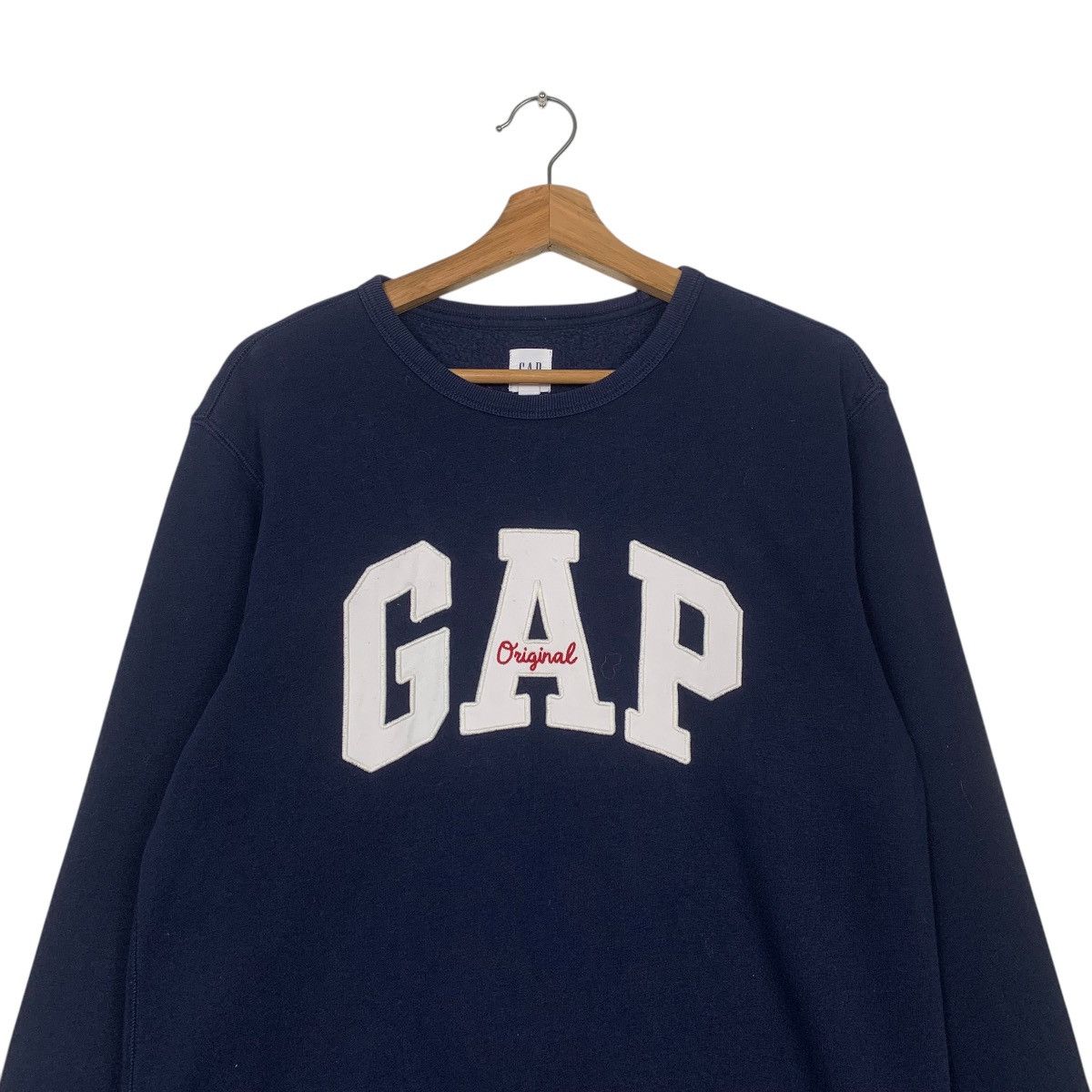 Gap Gap Original Big Logo Crewneck Sweatshirt Size US S / EU 44-46 / 1 - 2 Thumbnail
