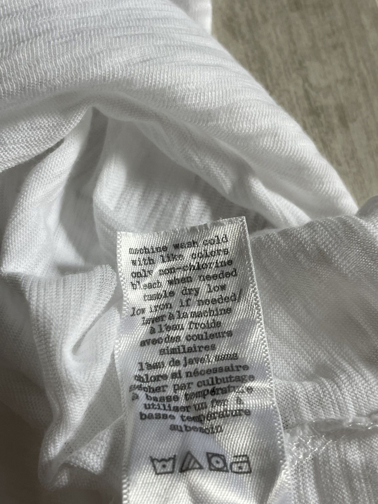 Rag & Bone Rag & Bone Distressed White Vintage T-Shirt Size M / US 6-8 / IT 42-44 - 10 Thumbnail