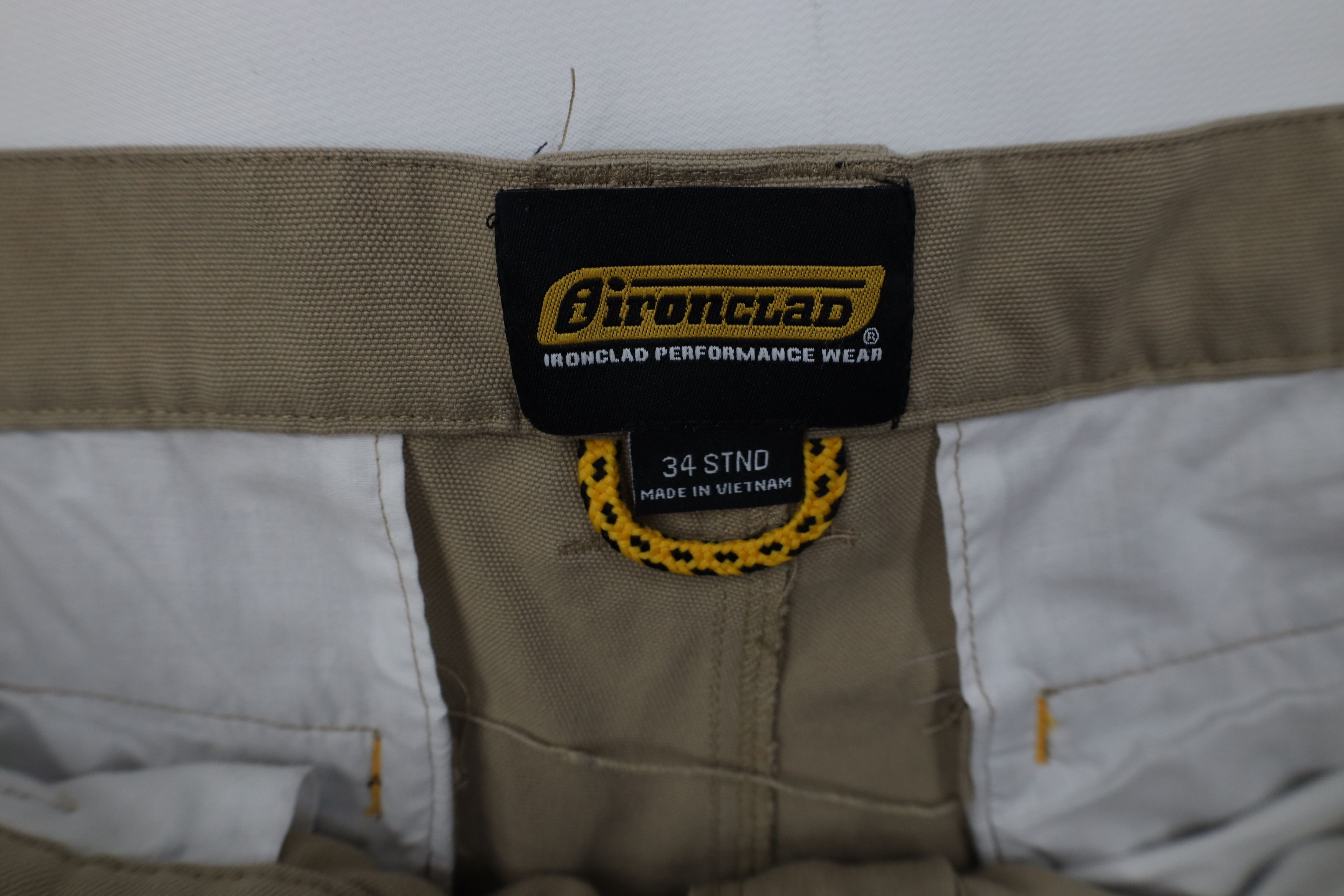 Vintage Vintage Y2K Streetwear Double Knee Wide Leg Cargo Pants Size US 34 / EU 50 - 8 Thumbnail