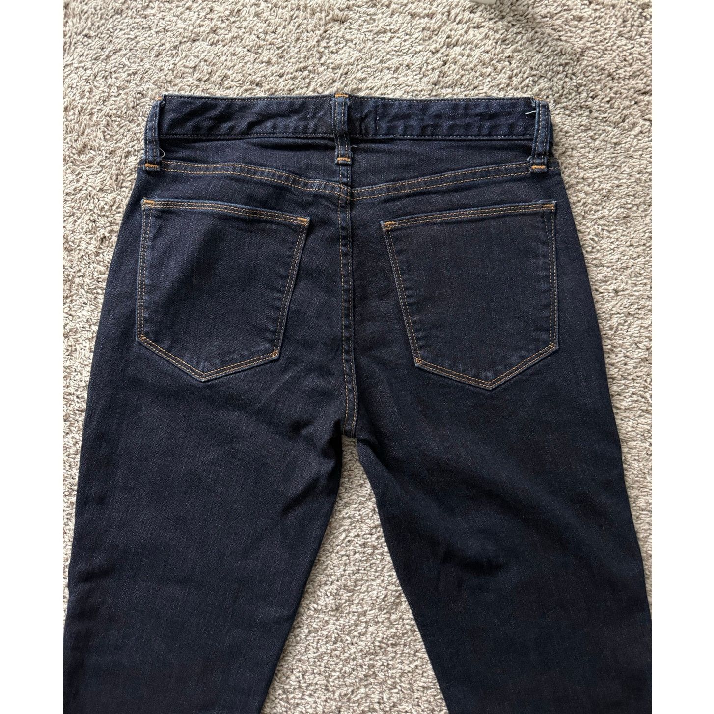 Gap Gap The Perfect Boot Bootcut/Straight Ankle Jeans Dark Wash Size 25" / US 0 / IT 36 - 3 Thumbnail