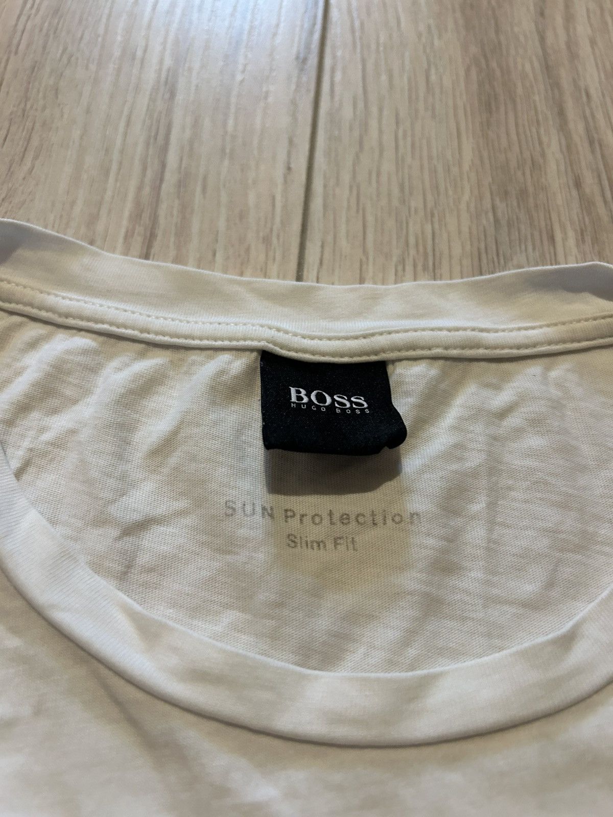 Hugo Boss Hugo Boss slim fit basic white black tee Size US L / EU 52-54 / 3 - 5 Thumbnail