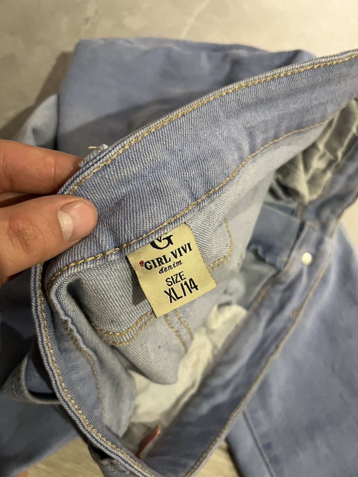 Japanese Brand Dark Blue Underground Distressed Jean / Japanese Style 90 Size US 32 / EU 48 - 8 Thumbnail