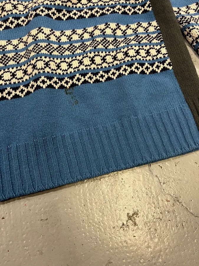 Prada AW2019 Prada Blue Contemporary Wool Sweater Size US M / EU 48-50 / 2 - 13 Thumbnail