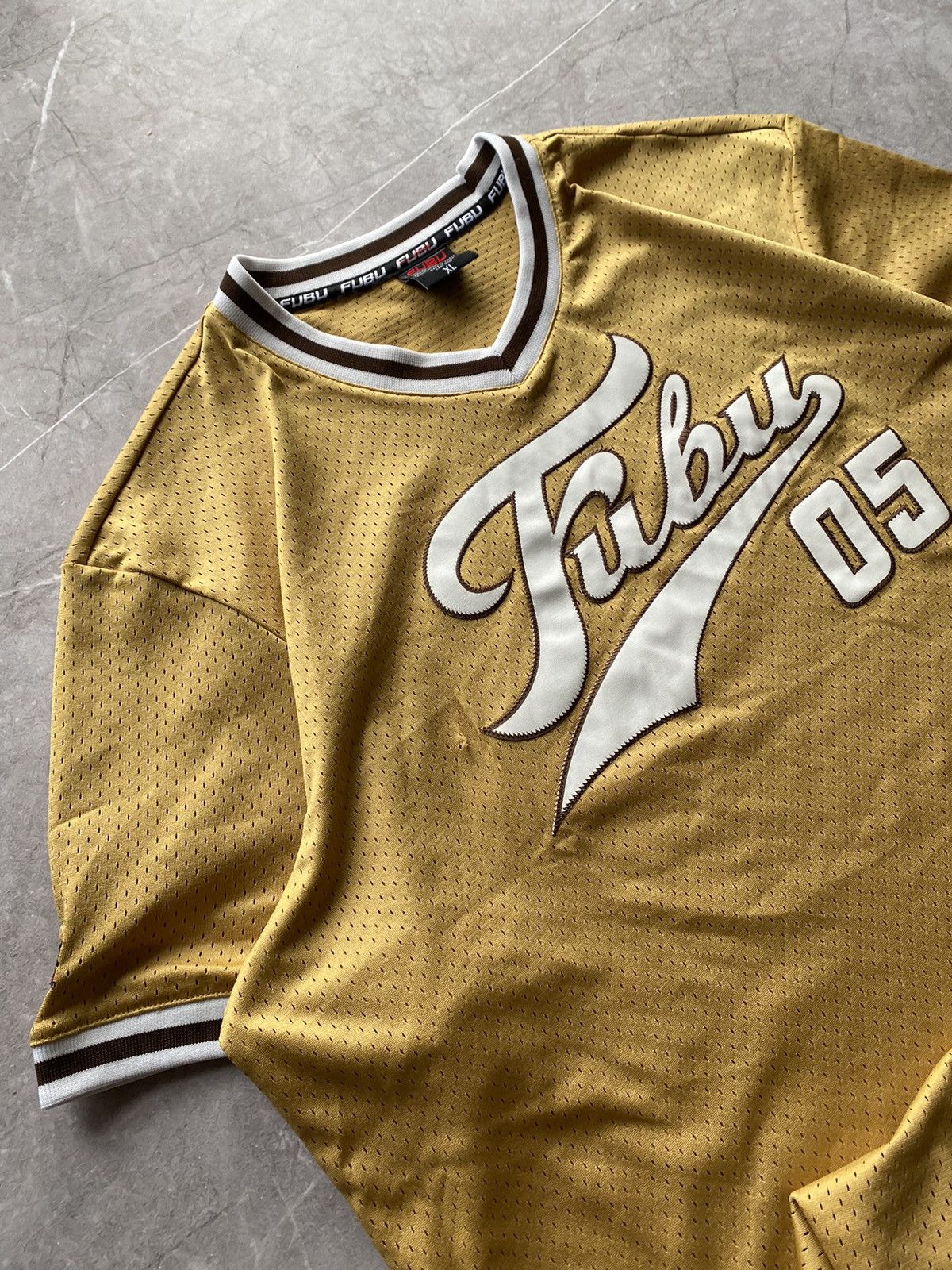 Fubu Vintage Y2K Fubu 05 Rap Boxy Jersey T-Shirt Retro Hip Hop Size US XL / EU 56 / 4 - 3 Thumbnail