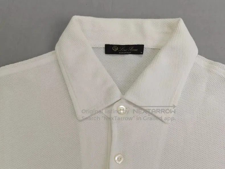 Loro Piana Loro Piana Men's Long Sleeve Polo Shirt. Size US S / EU 44-46 / 1 - 3 Thumbnail