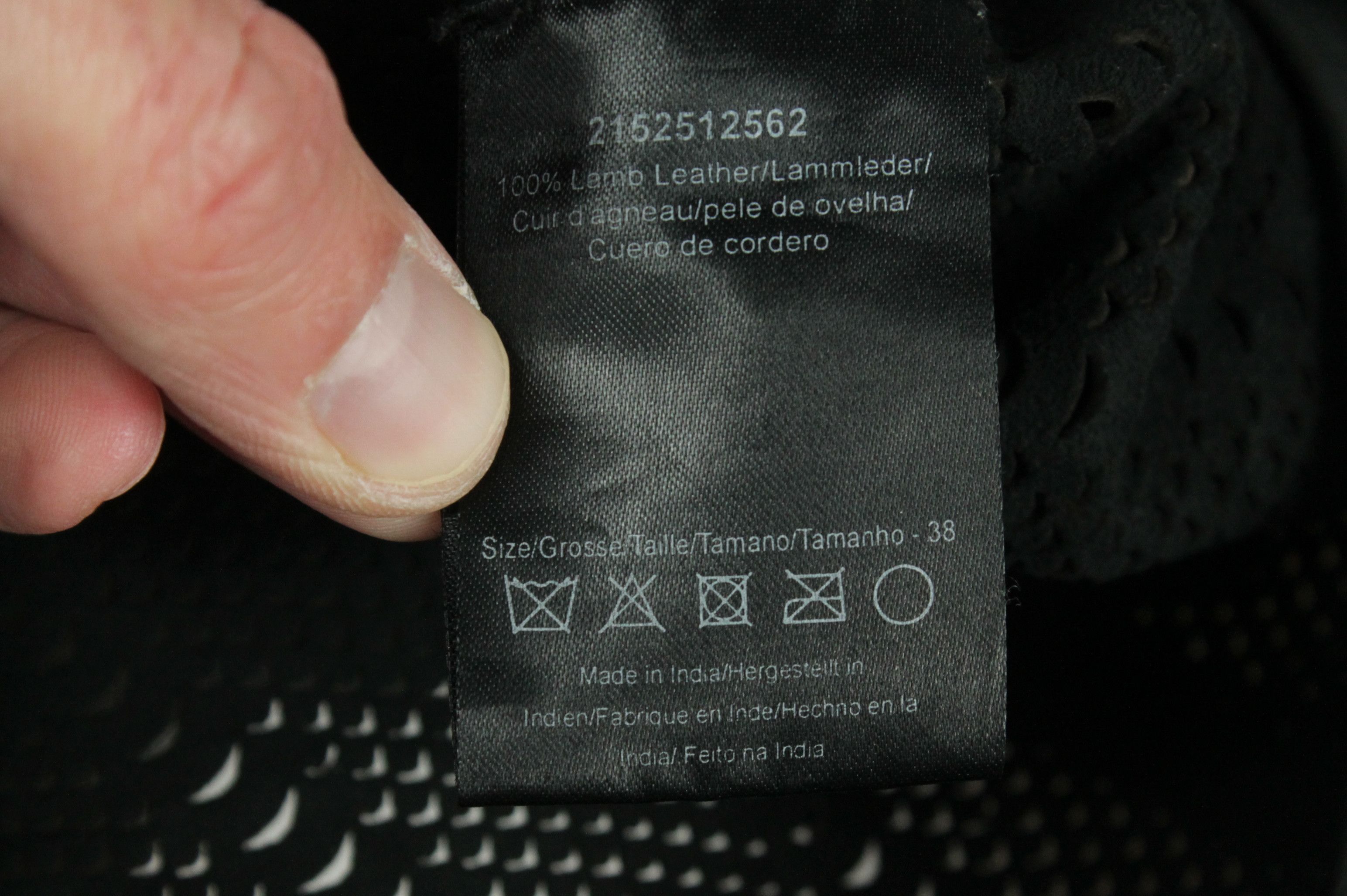 Other Day Birger et Mikkelsen Black Perforated Leather Jacket Size M / US 6-8 / IT 42-44 - 7 Thumbnail