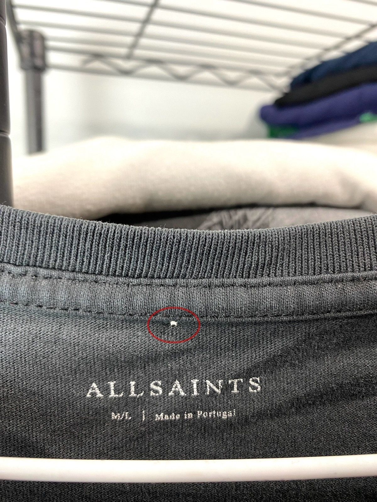 Allsaints Vintage All Saints Gradient Faded T Shirt Hype Size US L / EU 52-54 / 3 - 4 Thumbnail