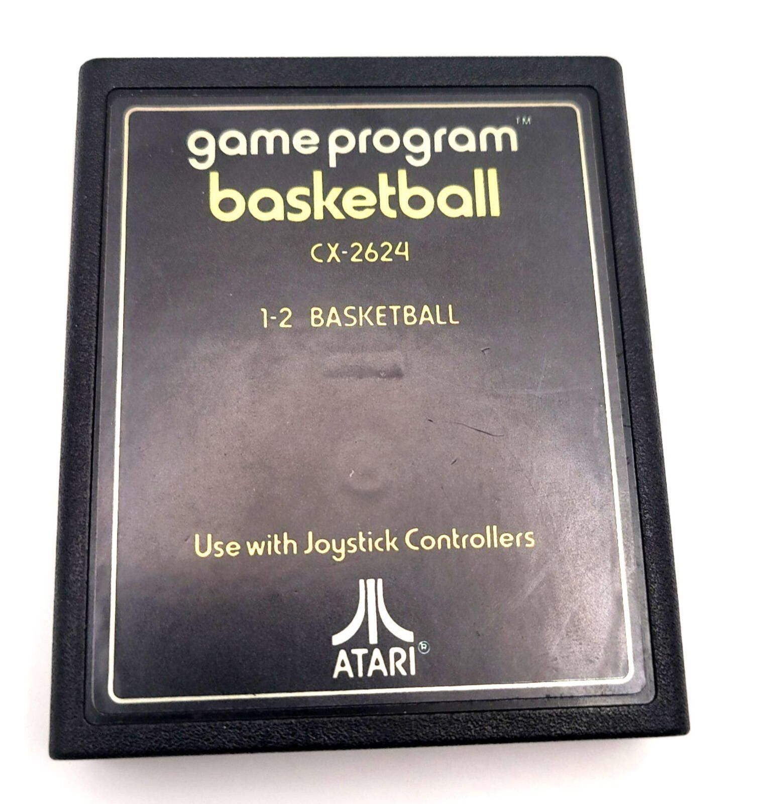 Other Basketball Atari 2600, 1977 Text CX-2624 No Spine Label Size ONE SIZE - 1 Thumbnail
