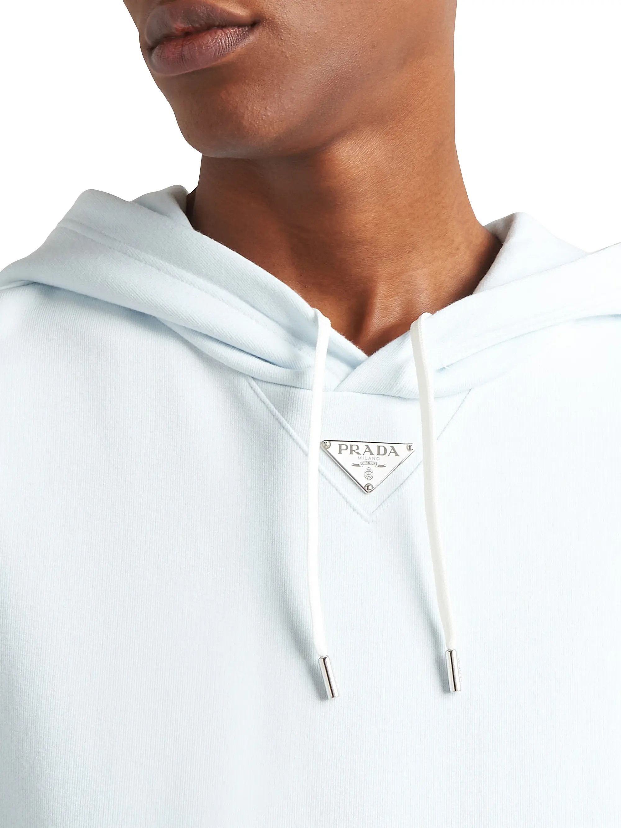 Prada oc11z0625 Hoodie in Astro Size US XL / EU 56 / 4 - 4 Thumbnail