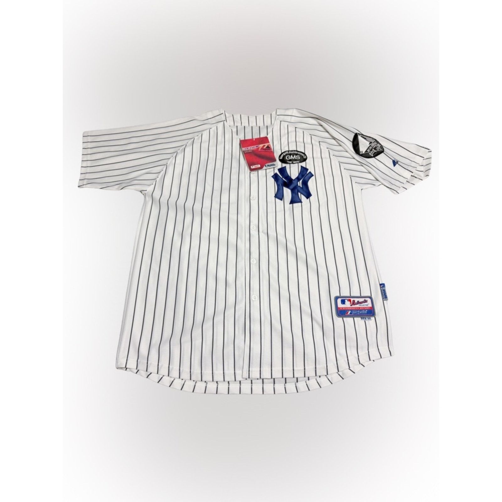 Majestic CC Sabathia Majestic Authentic NY Yankees Jersey 52 NWT Size US XL / EU 56 / 4 - 1 Thumbnail