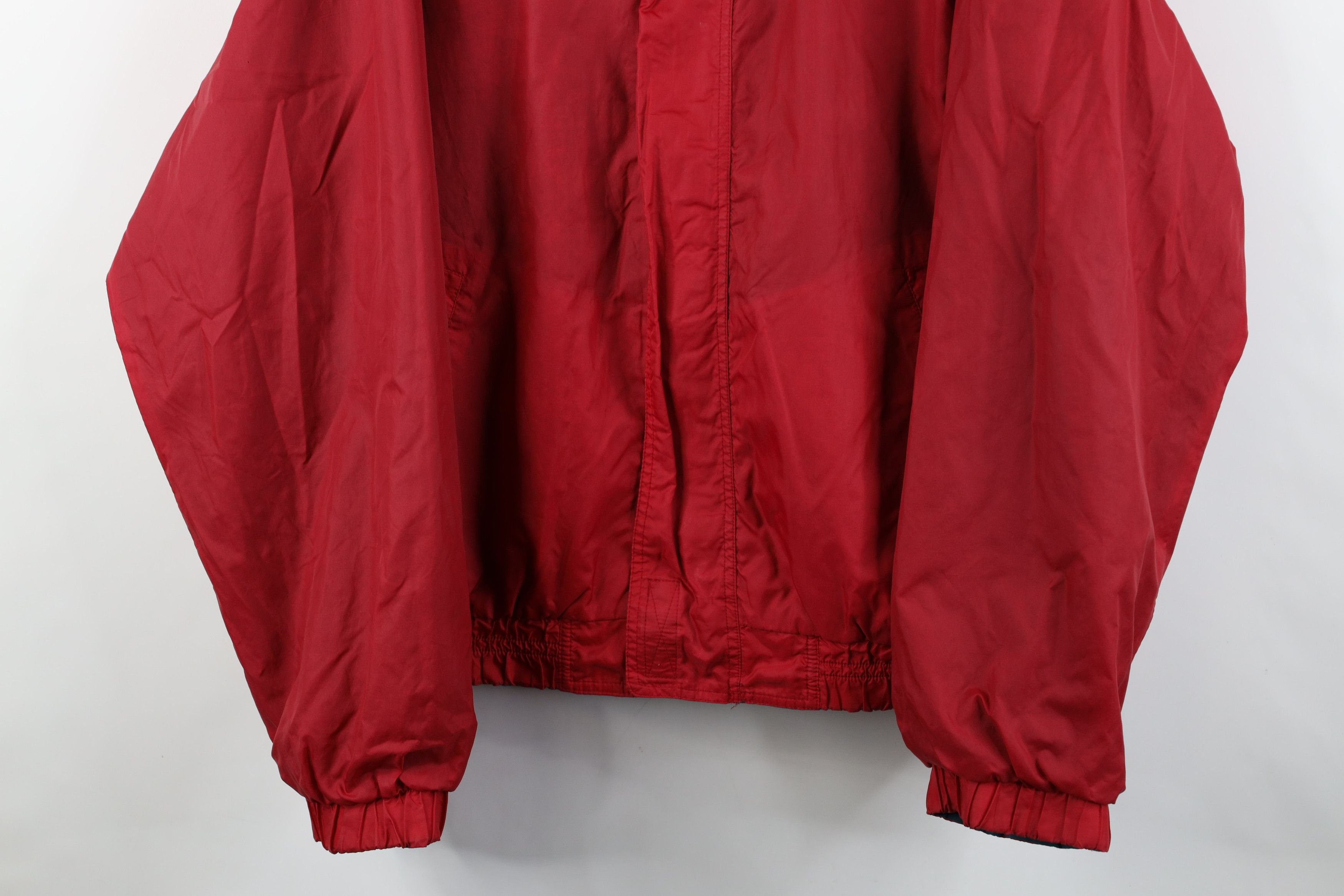 Vintage Vintage 90s Streetwear Reversible Hooded Sailing Jacket Size US XL / EU 56 / 4 - 14 Thumbnail