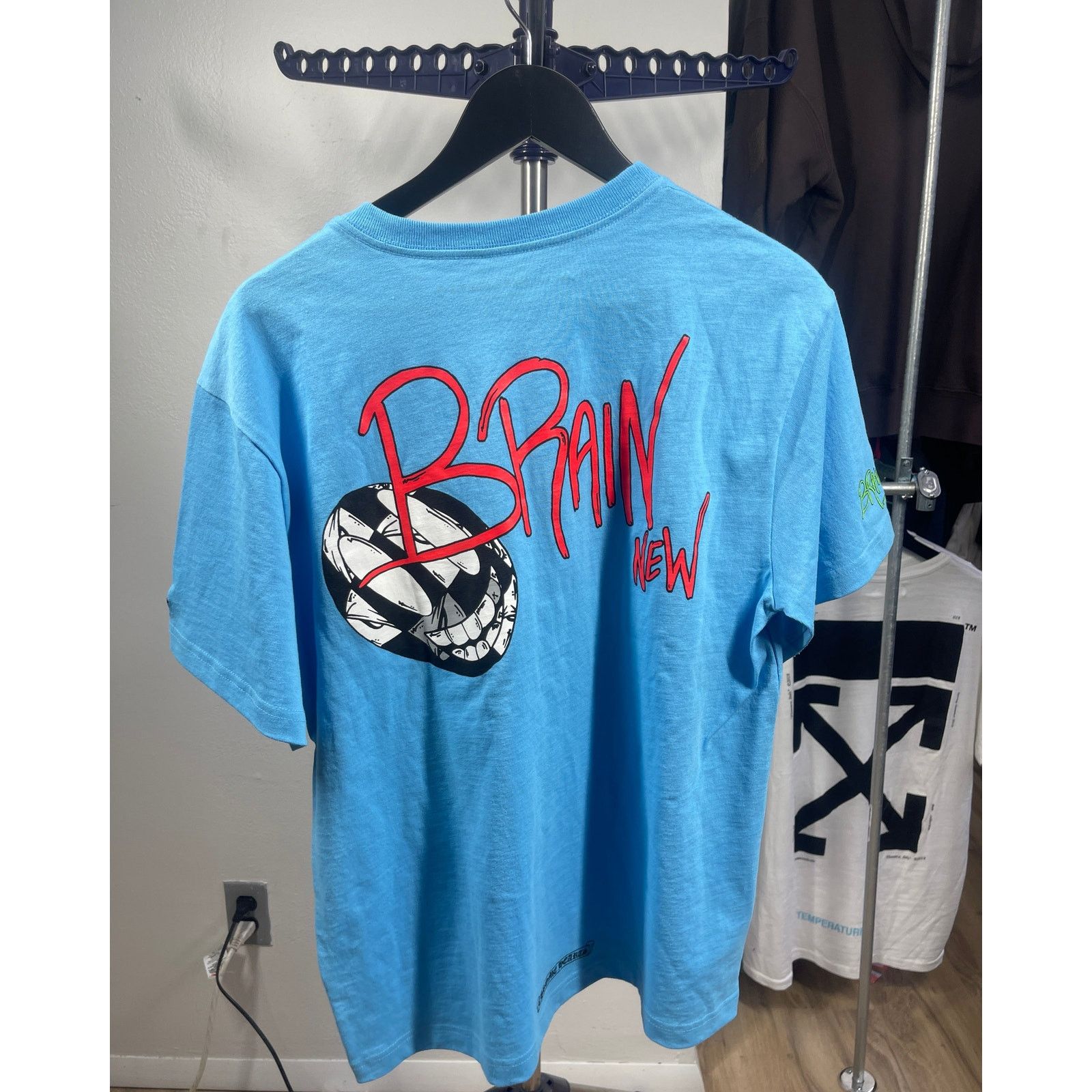 Chrome Hearts Chrome Hearts Matty Boy Brain Blue S/S T-Shirt Size Large Size US L / EU 52-54 / 3 - 2 Thumbnail