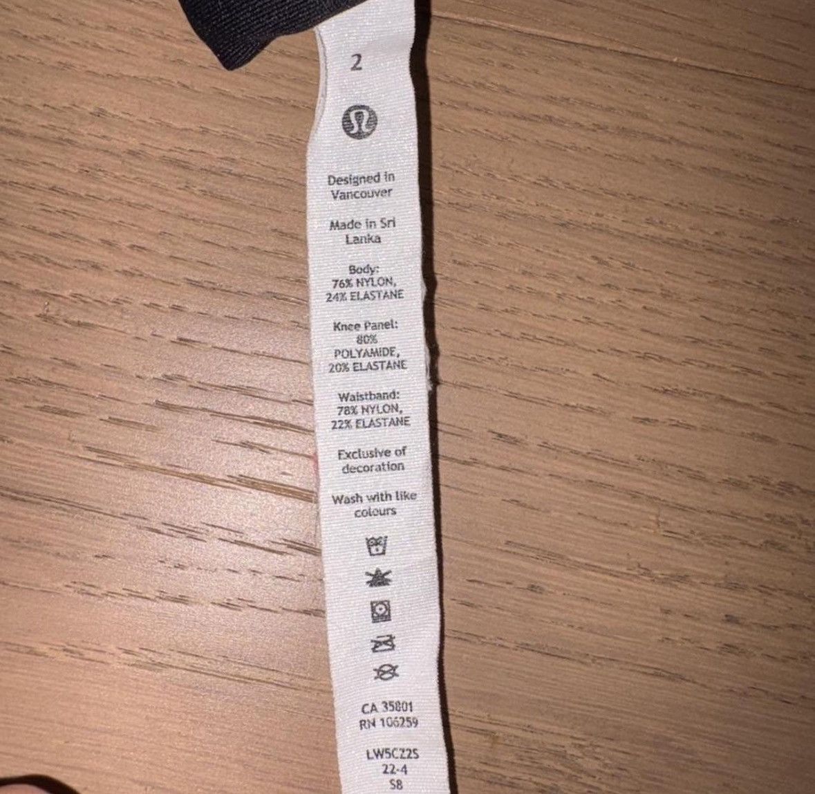 Lululemon Lululemon Leggings Size 26" / US 2 / IT 38 - 3 Thumbnail