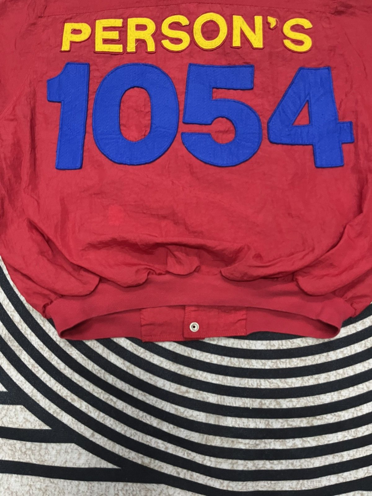PERSON'S 90s PERSONS 1054 BOMBER LIGHT JACKET BAGGY STYLE Size US L / EU 52-54 / 3 - 12 Thumbnail