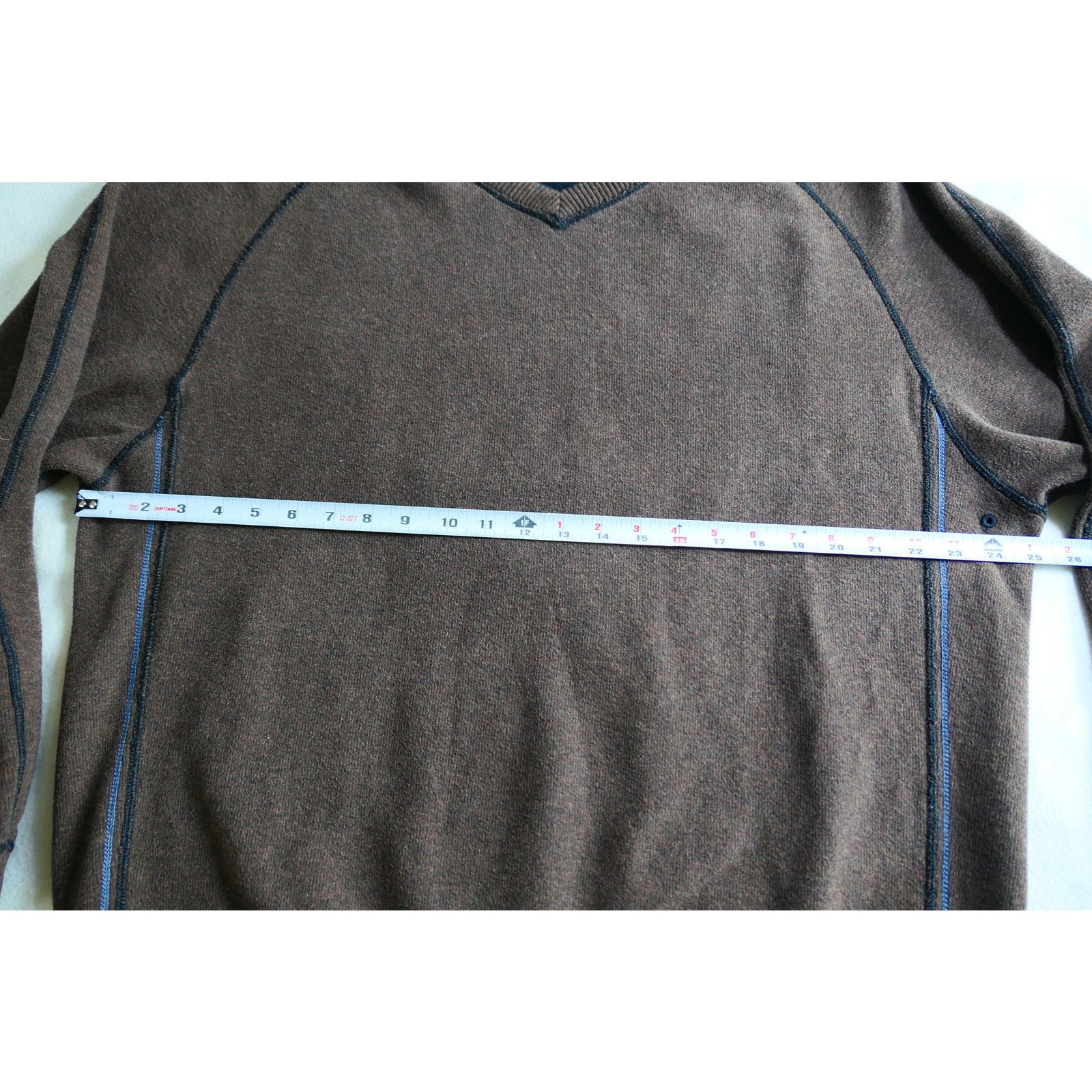 Tommy Bahama Tommy Bahama Black Brown Reversable V-Neck Sweater XL Size US XL / EU 56 / 4 - 5 Thumbnail