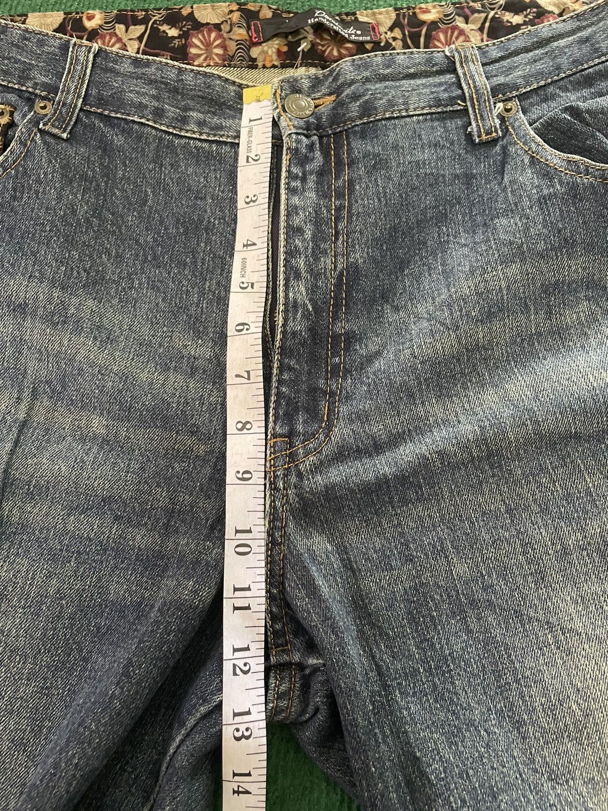 Japanese Brand Rare Japanese Jeans With Embroidery Fish Motifs Size US 38 / EU 54 - 12 Thumbnail