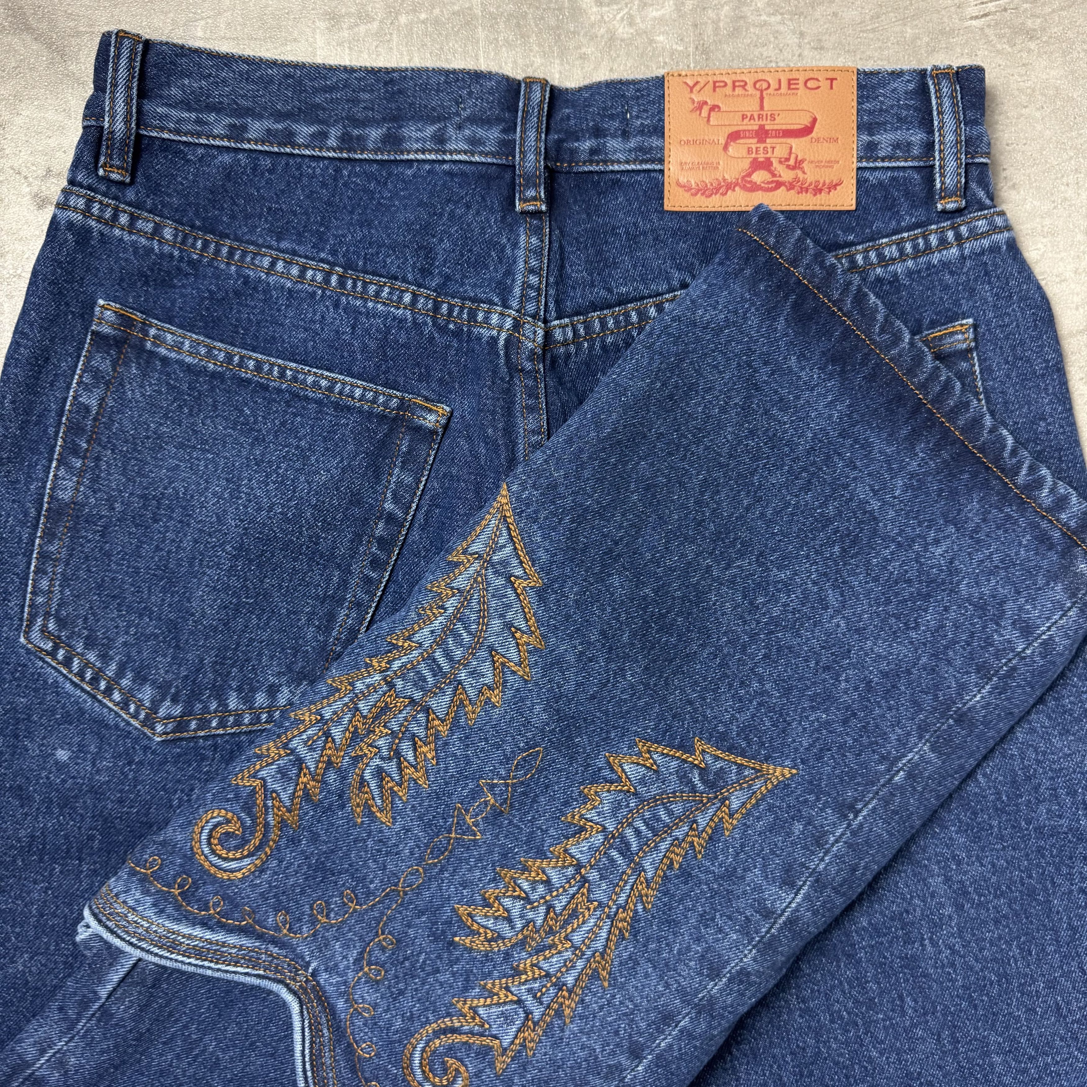 Y/Project Y/PROJECT Convertible Cowboy Cuff Jeans Size US 29 - 10 Thumbnail