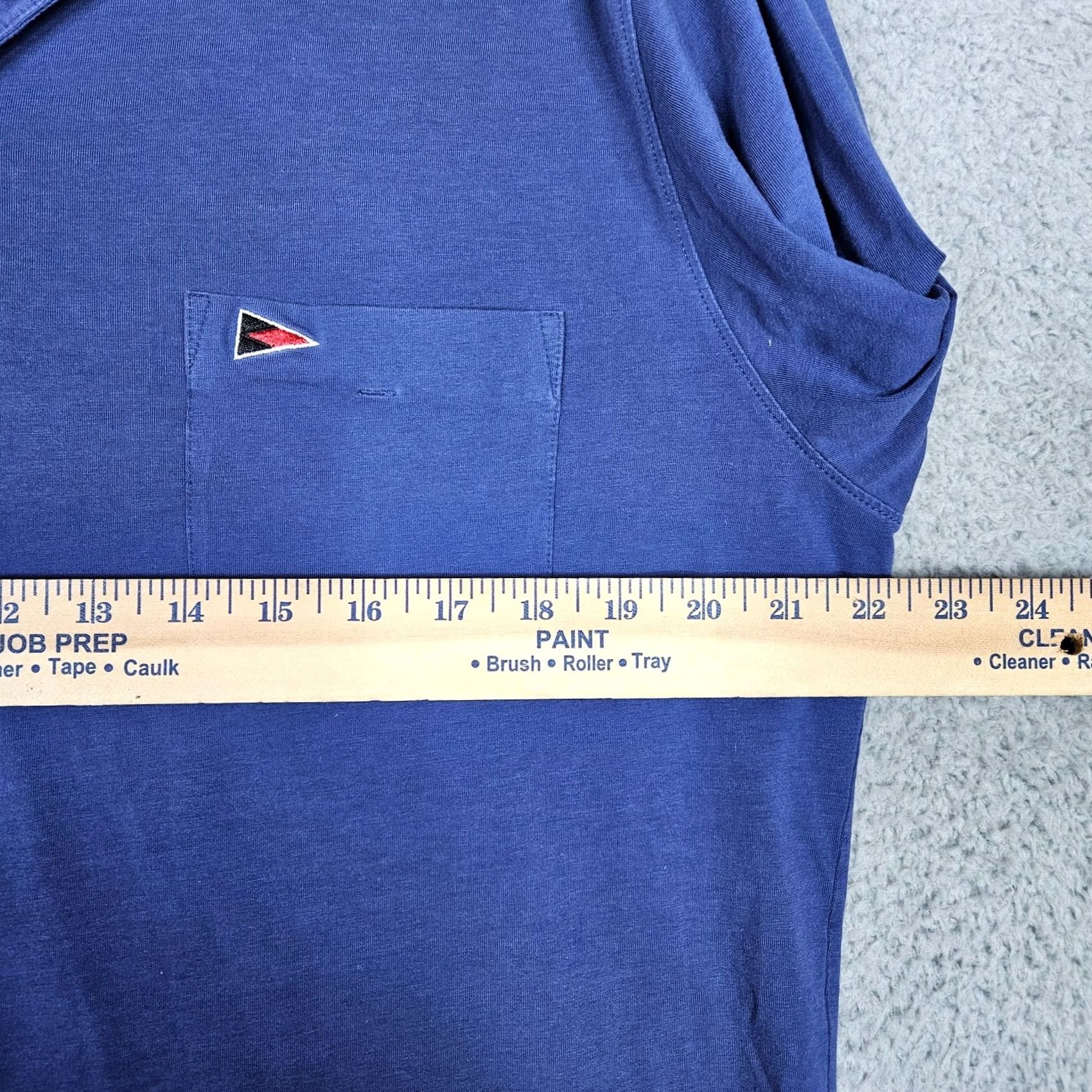 Vintage B.DRADDY USA Polo Shirt Short Sleeve Men M Blue Solid Cotton Polyester Logo Button Casual Activewear Shirt Size US M / EU 48-50 / 2 - 3 Thumbnail