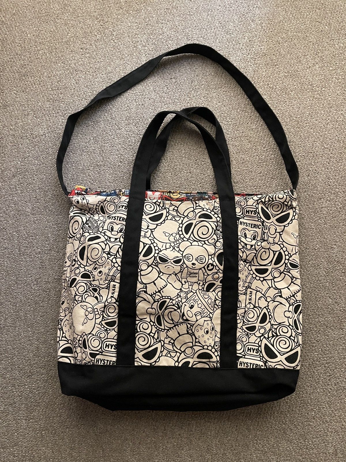 Hysteric Glamour vintage hysteric glamour tokyo all over print 2way totebag Size ONE SIZE - 2 Thumbnail