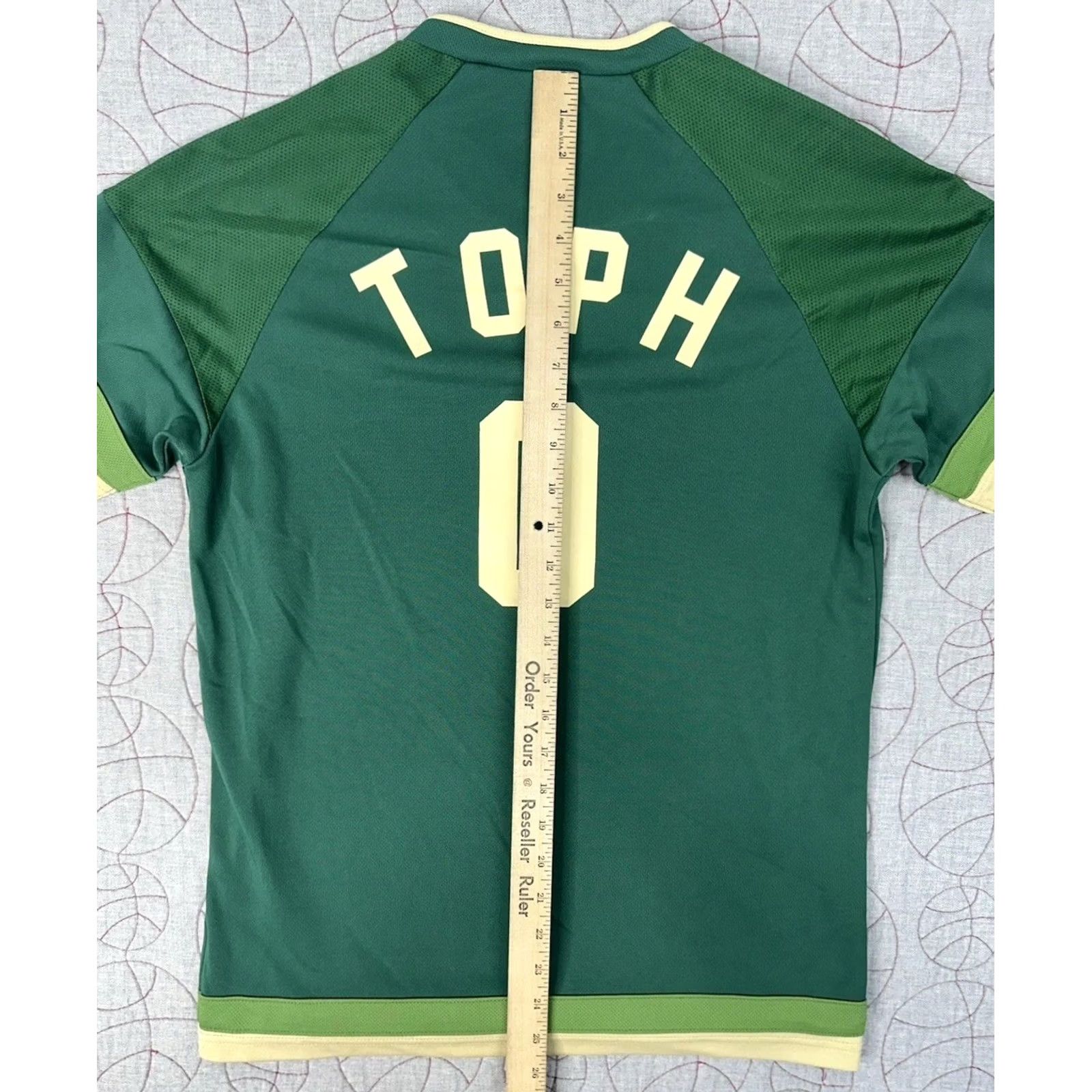 Vintage Earth Top Mens XS Green BoxLunch Avatar Last Airbender Kingdom Toph Jersey Size Size US XS / EU 42 / 0 - 6 Thumbnail