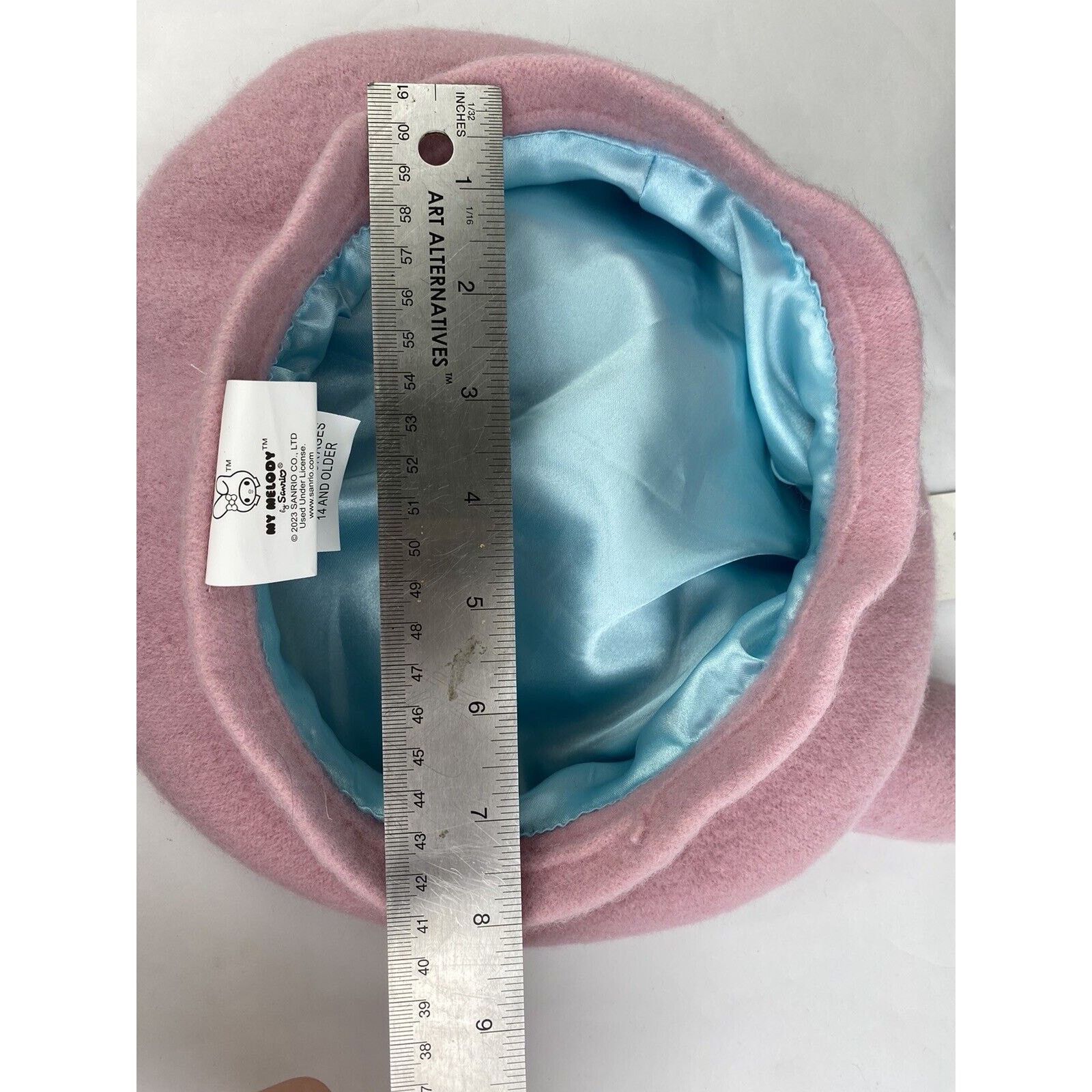 Other NWT Sanrio My Melody 3D Beret Hat Pink Blue Hot Topic Japan Size ONE SIZE - 12 Thumbnail