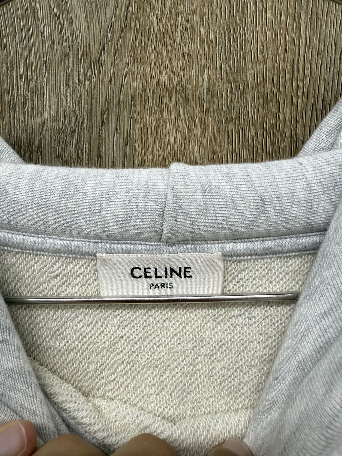 Celine Celine Grey Pull Over Hoodie Size US S / EU 44-46 / 1 - 5 Thumbnail