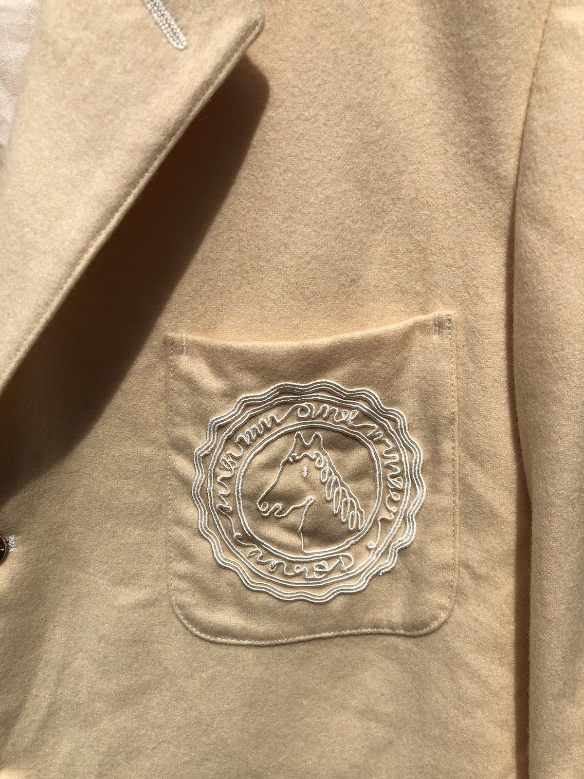 Junko Shimada Vintage JUNKO SHIMADA gold button wool blazer Size US M / EU 48-50 / 2 - 4 Thumbnail
