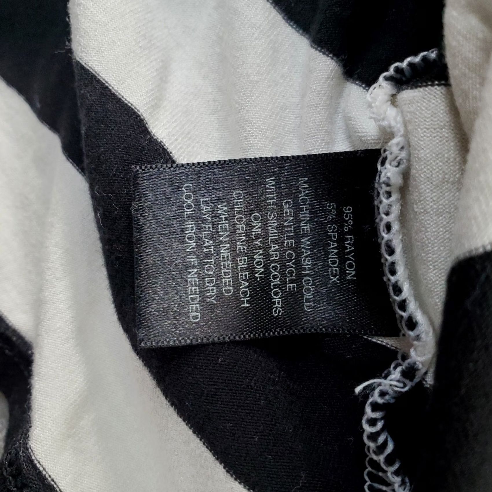 White House Black Market White House Black Market Shirt Women L Multicolor Striped Rayon Stretch Cowl Neck Casual Shirt Size L / US 10 / IT 46 - 6 Thumbnail