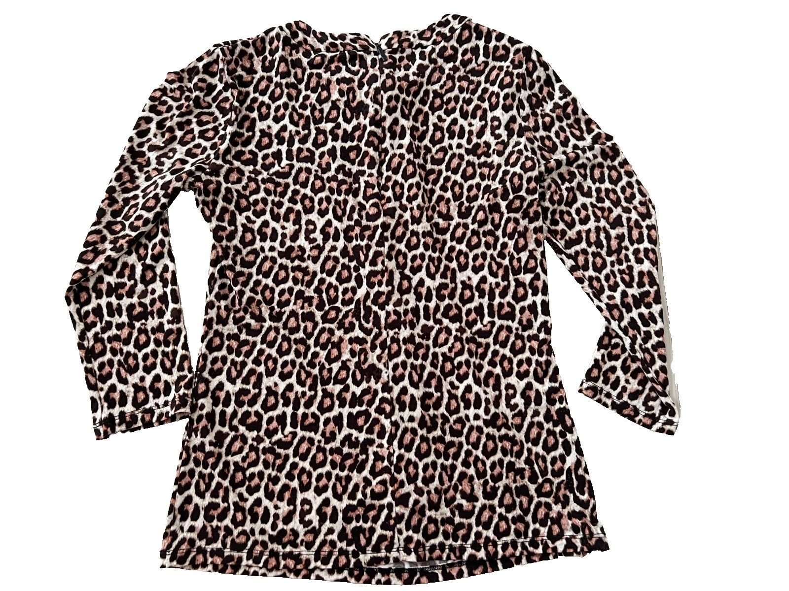 Karl Lagerfeld Karl Lagerfeld Leopard Bow Tie Top ( XS ) Size XS / US 0-2 / IT 36-38 - 3 Thumbnail