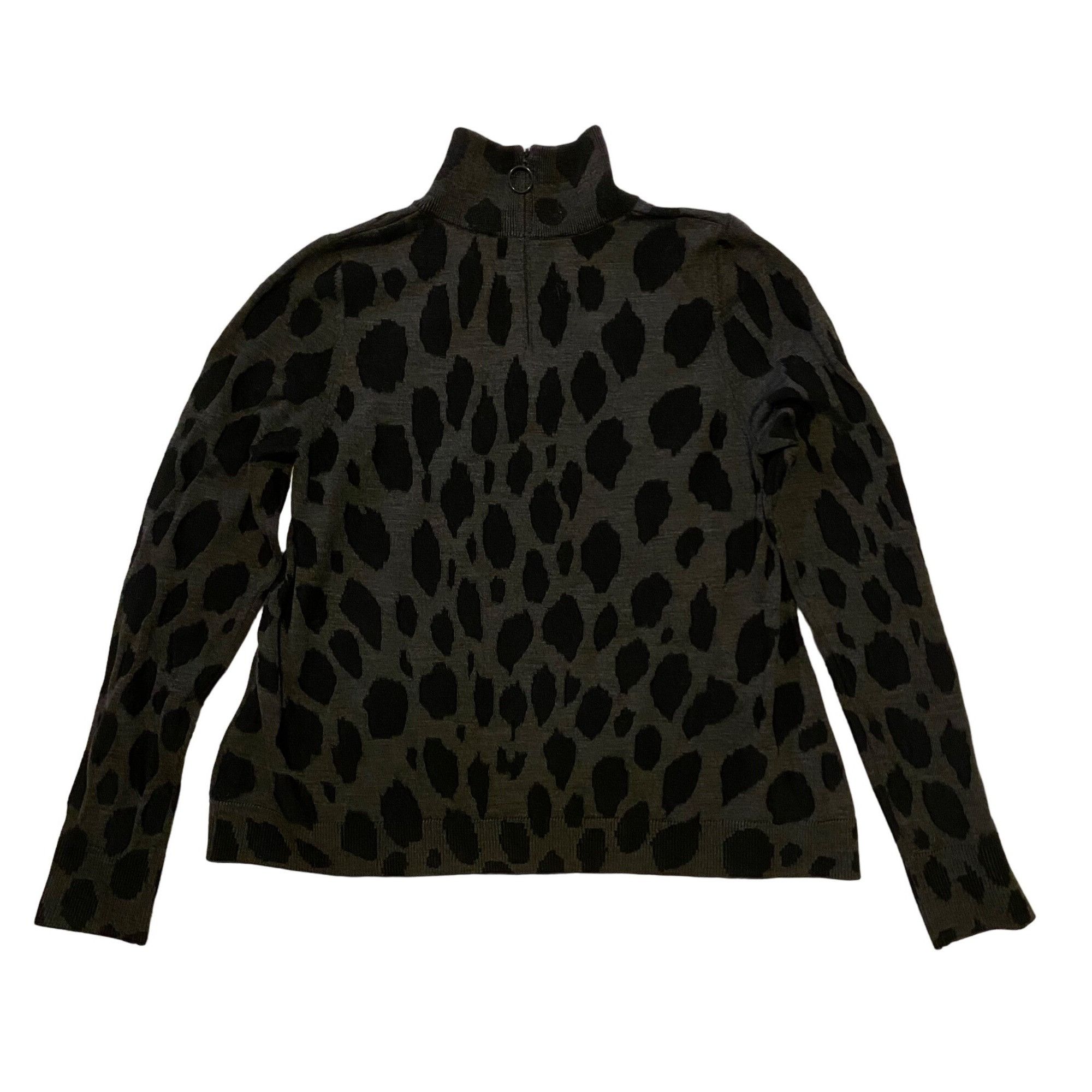 Akris $695 NWT Akris Punto 4 Animal Dot Jacquard Sweater Wool Pull Size S / US 4 / IT 40 - 4 Thumbnail