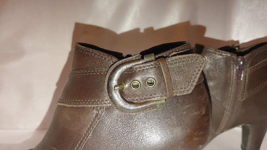 The Unbranded Brand Nurture by Lamaze Danah Leather Ankle Boots Size 7.5M Size US 7.5 / IT 37.5 - 4 Thumbnail