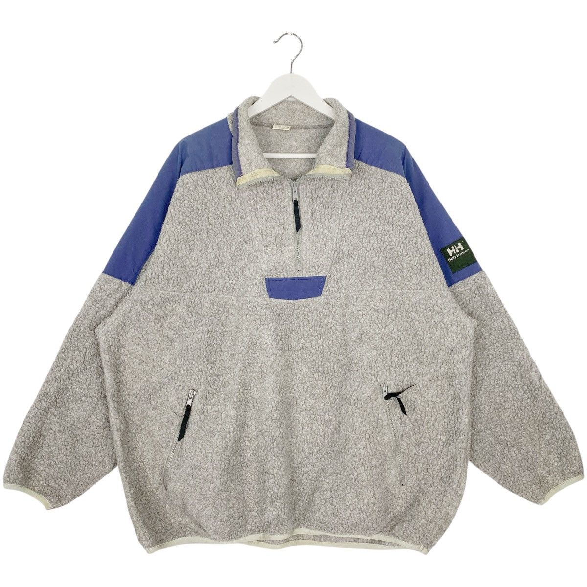 Other Vintage Helly Hensen Hoodie Sweater Fleece Gray Size L Size US L / EU 52-54 / 3 - 1 Thumbnail