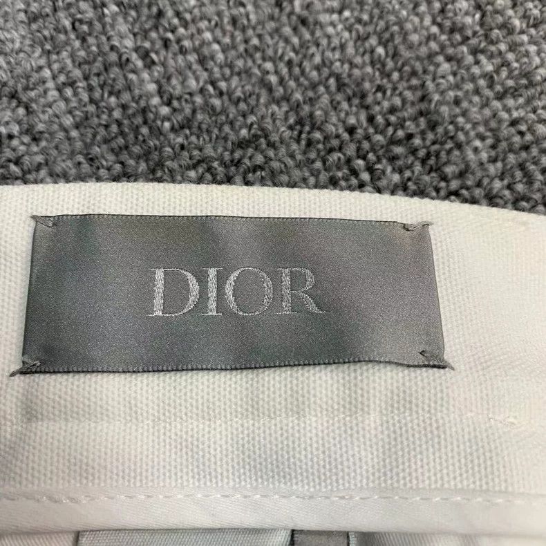 Dior Dior Embroidered patterned white straight shorts 2503-Nexta Size US 30 / EU 46 - 3 Thumbnail