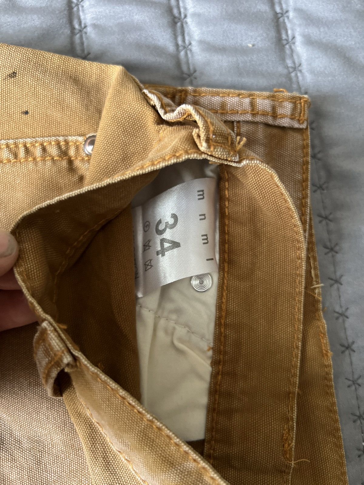 MNML MNML LA Flare Splattered Denim Size US 34 / EU 50 - 4 Thumbnail