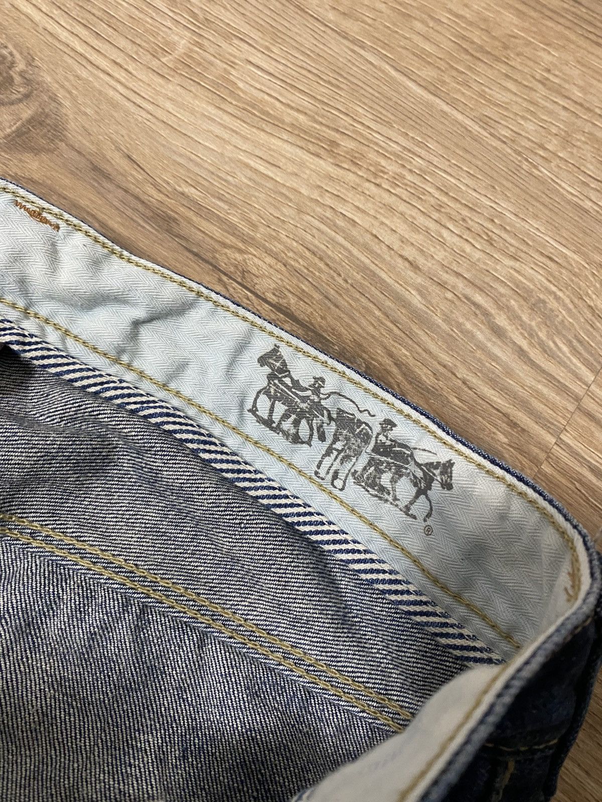 Levi's Levi’s Asian Tag 505 Slim Straight Distressed denim Jeans 34 Size US 34 / EU 50 - 6 Thumbnail