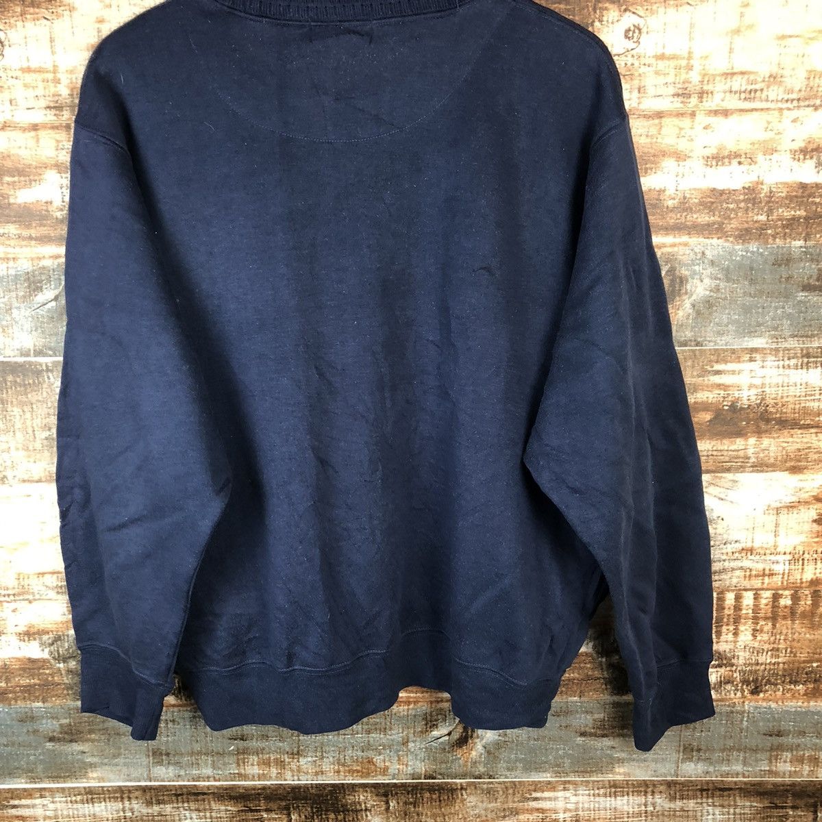 Japanese Brand × Vintage Troy Bros vintage Dark Blue Sweatshirt #A2019 Size US L / EU 52-54 / 3 - 15 Thumbnail