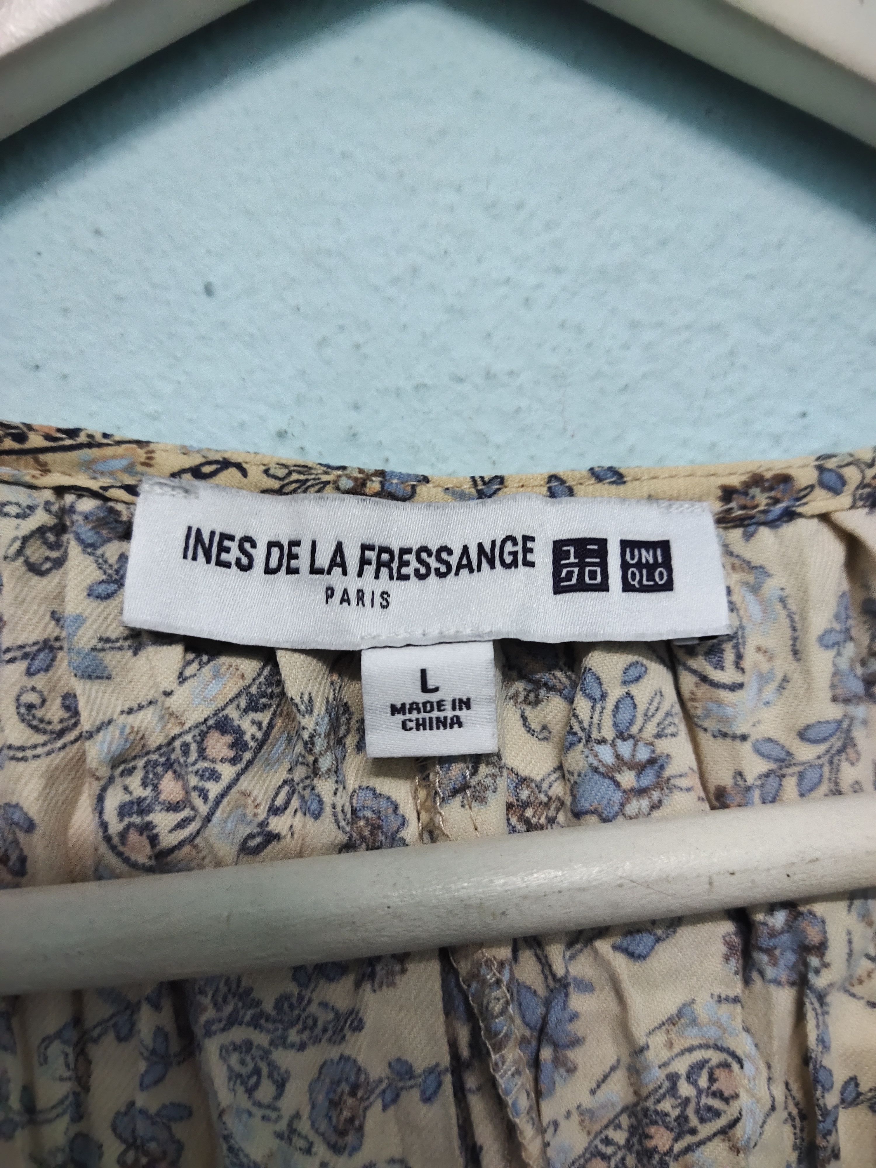 Japanese Brand × Uniqlo Women's French Dress Ines de la Fressange Paris Size L Size L / US 10 / IT 46 - 3 Thumbnail