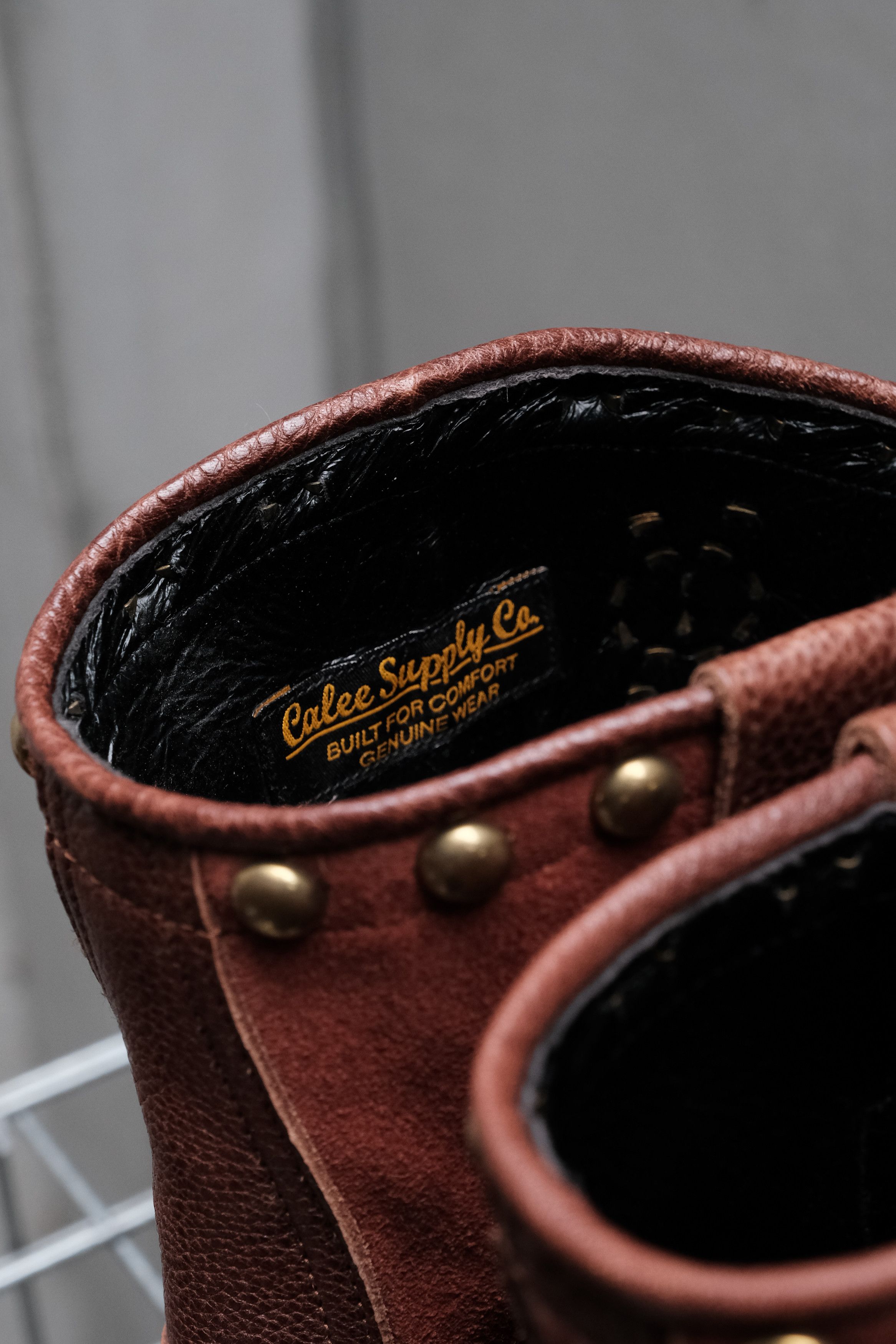 Other CALEE Studded Suede Leather Engineer Boots Size US 10 / EU 43 - 4 Thumbnail