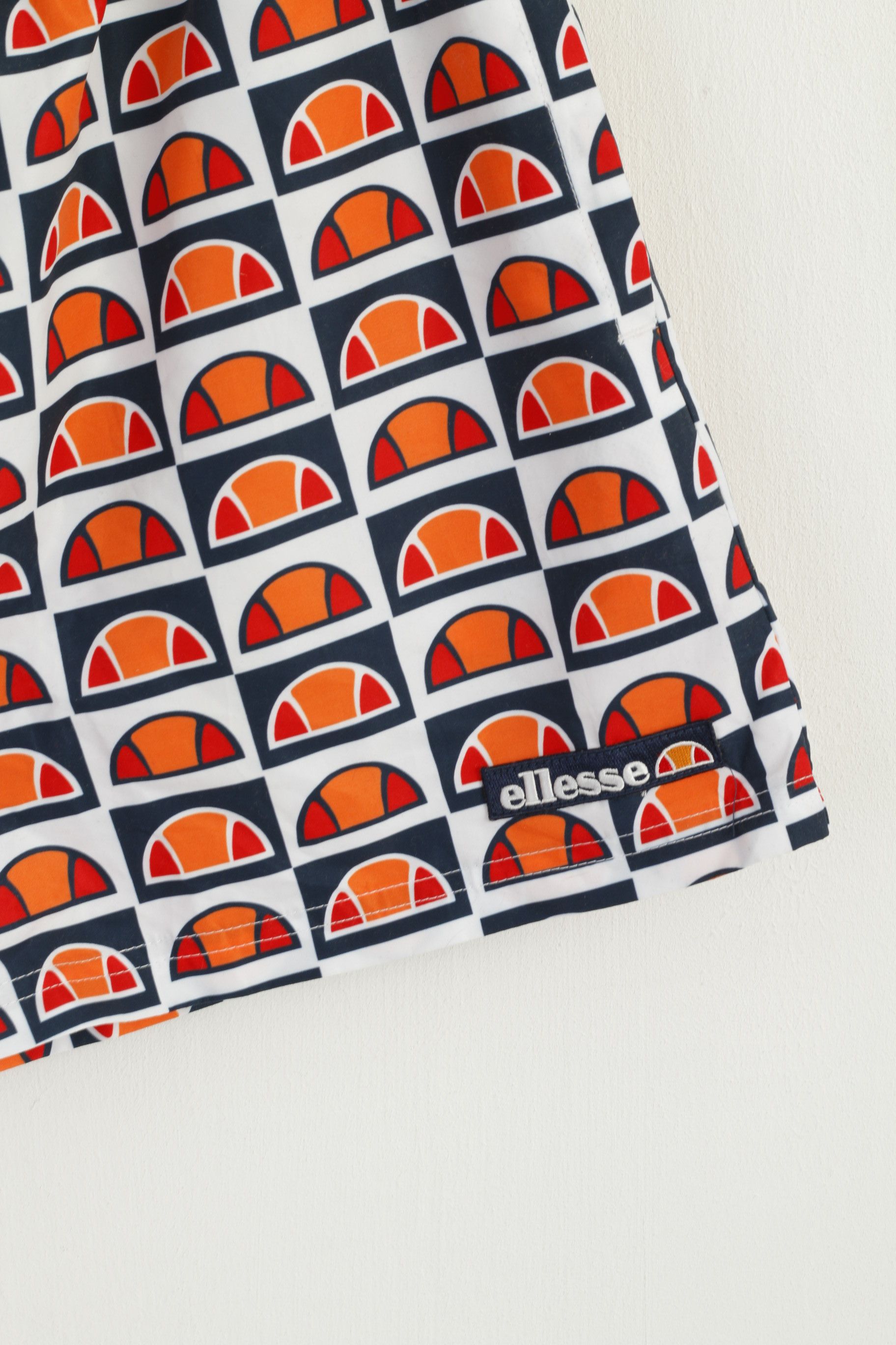 Ellesse Ellesse Women M Shorts White Logo print Summer 8305 Size 26" / US 2 / IT 38 - 2 Thumbnail