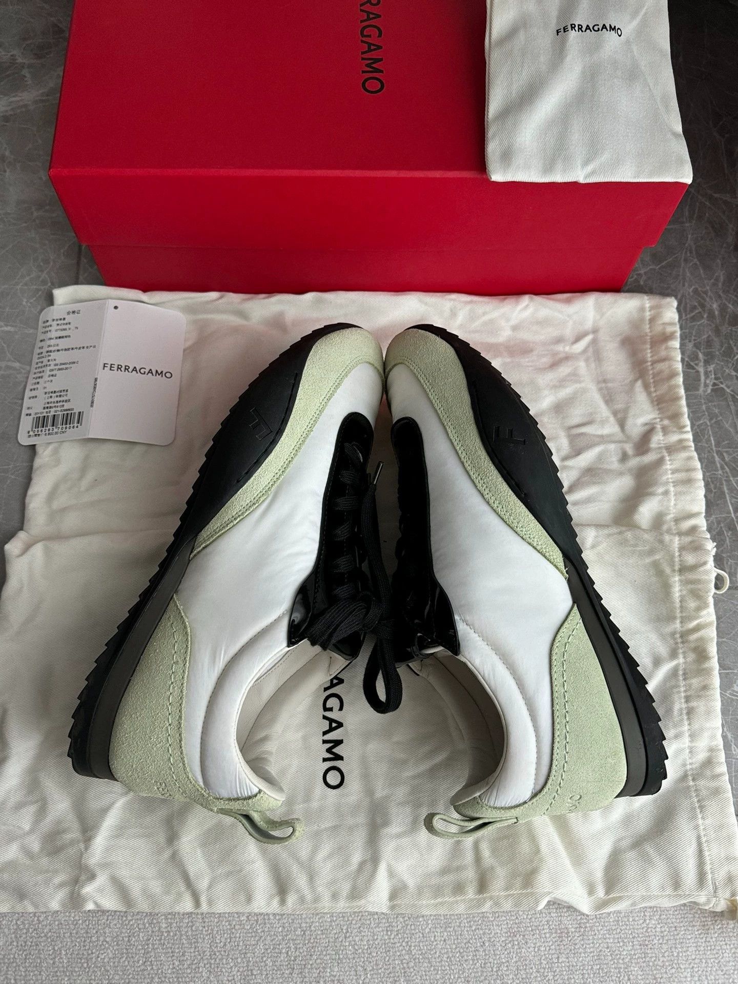 Salvatore Ferragamo Ferragamo men's casual shoes 7.5 US mint green Size US 7.5 / EU 40-41 - 8 Thumbnail