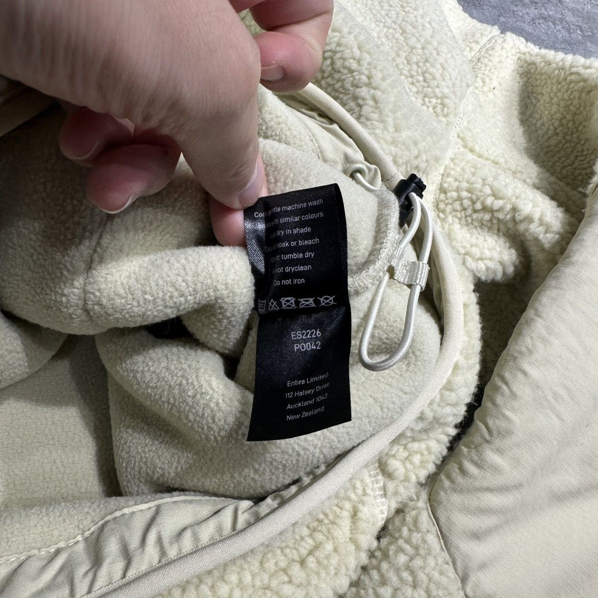 Entire Studios Entire Studios Fluffy Fleece V2 Hoodie - Dune Size US S / EU 44-46 / 1 - 7 Thumbnail