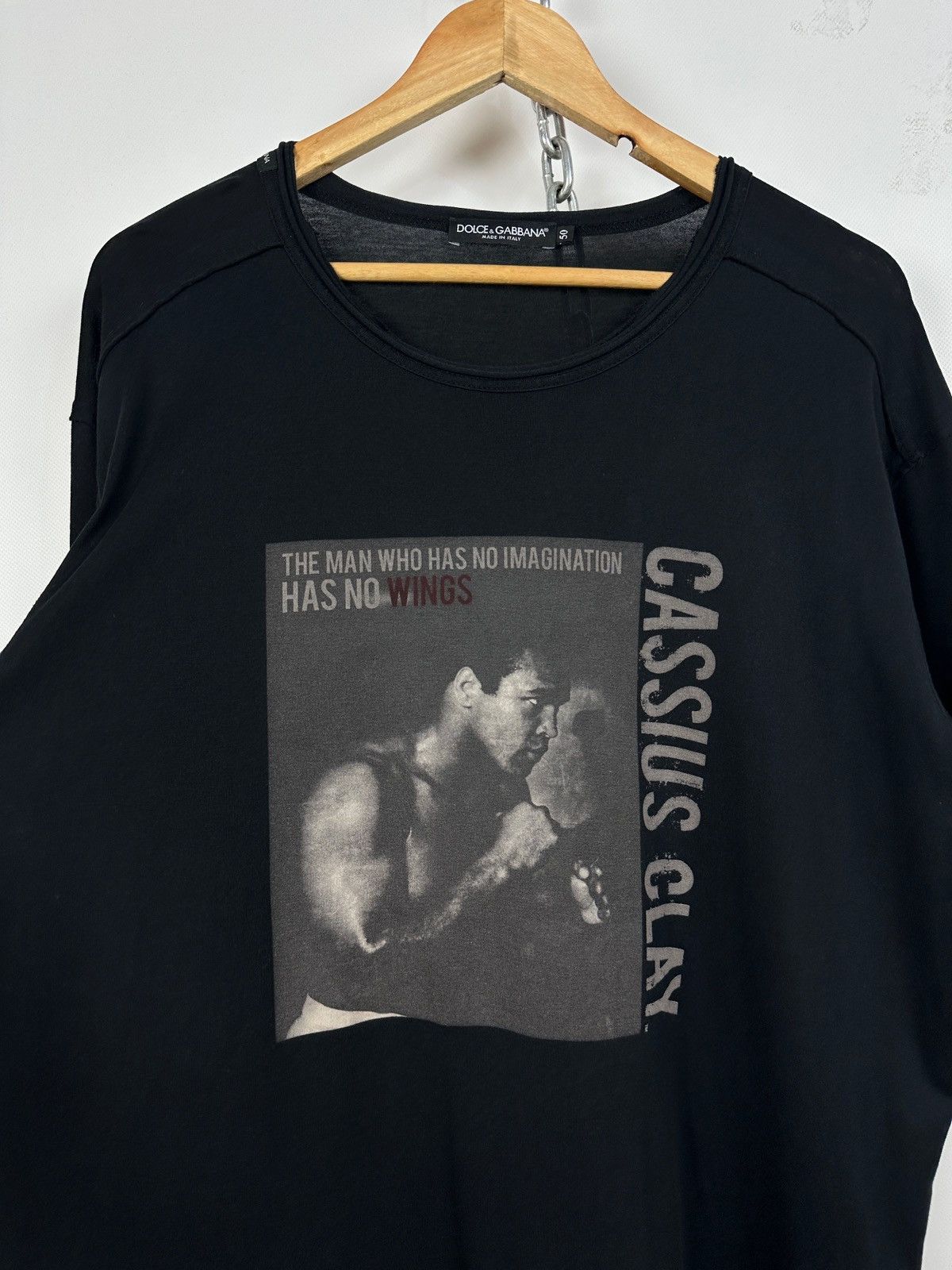 Dolce & Gabbana Dolce & Gabbana Muhammad Ali Cassius Clay T-Shirt Size US L / EU 52-54 / 3 - 8 Thumbnail